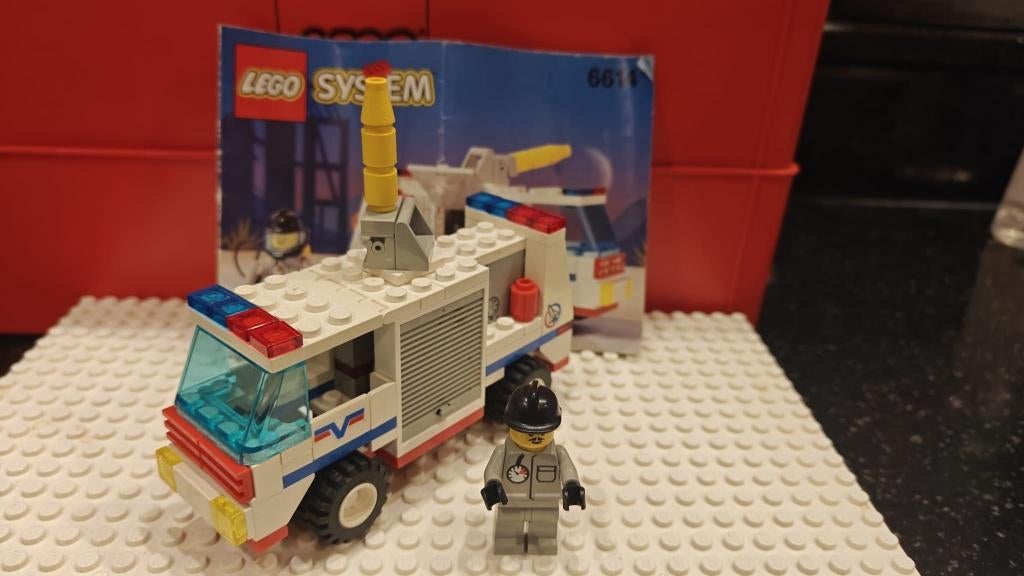 Lego System Launch Evac 1   6614, Gebruikt, Overige thema's, Lego, Ophalen of Verzenden