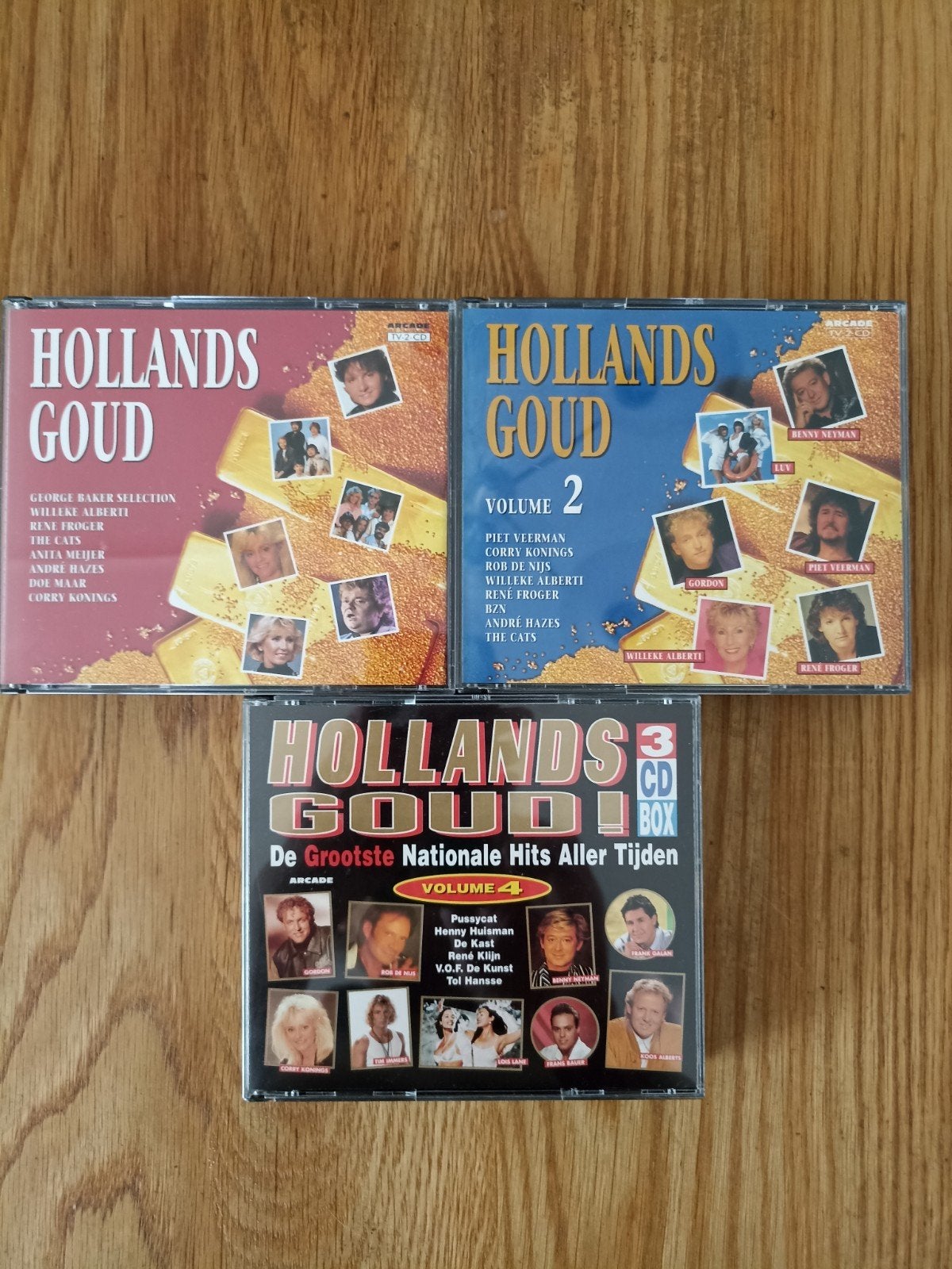 Hollands Goud CD Box - De Grootste Nationale Hits, Boxset, Ophalen of Verzenden, Zo goed als nieuw, Pop