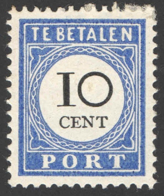 Nederland Port 22 ongebruikt 1894, Postzegels en Munten, Postzegels | Nederland, Ophalen of Verzenden, T/m 1940, Postfris