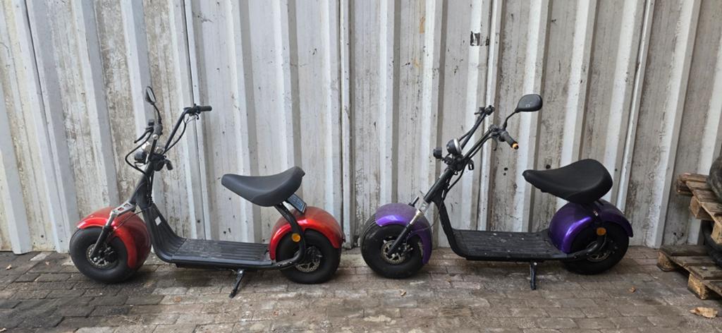 2x Elektrische scooter, Ophalen, Gebruikt, Elektrische step (E-scooter)
