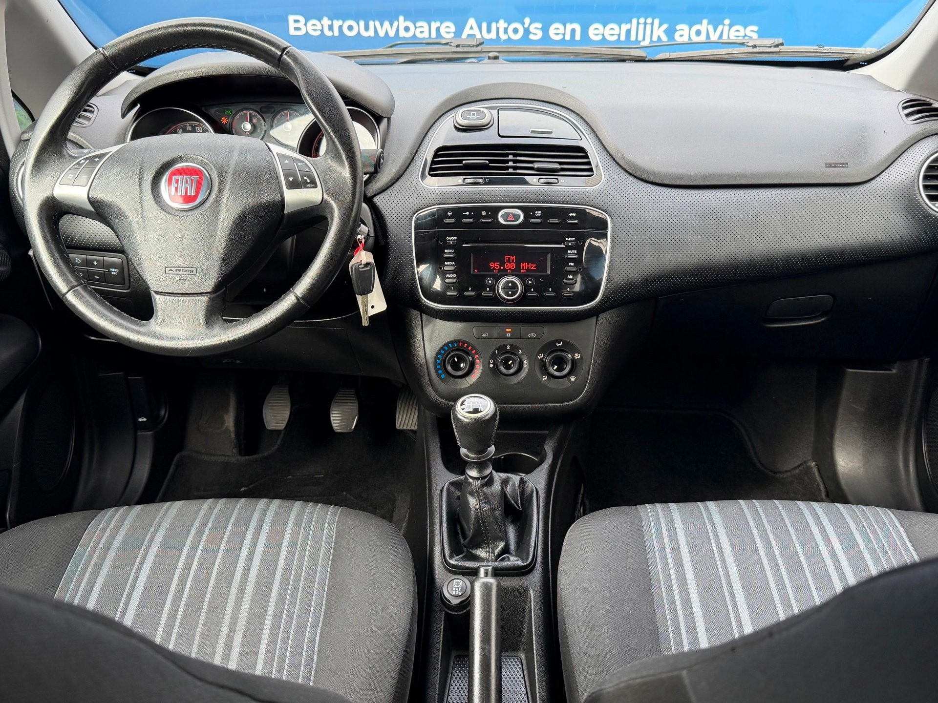 Fiat Punto Evo 1.2 Pop|1e Eigenaar|Distributie vv in 2026|Ai, Auto's, Voorwielaandrijving, Stof, 4 cilinders, 400 kg