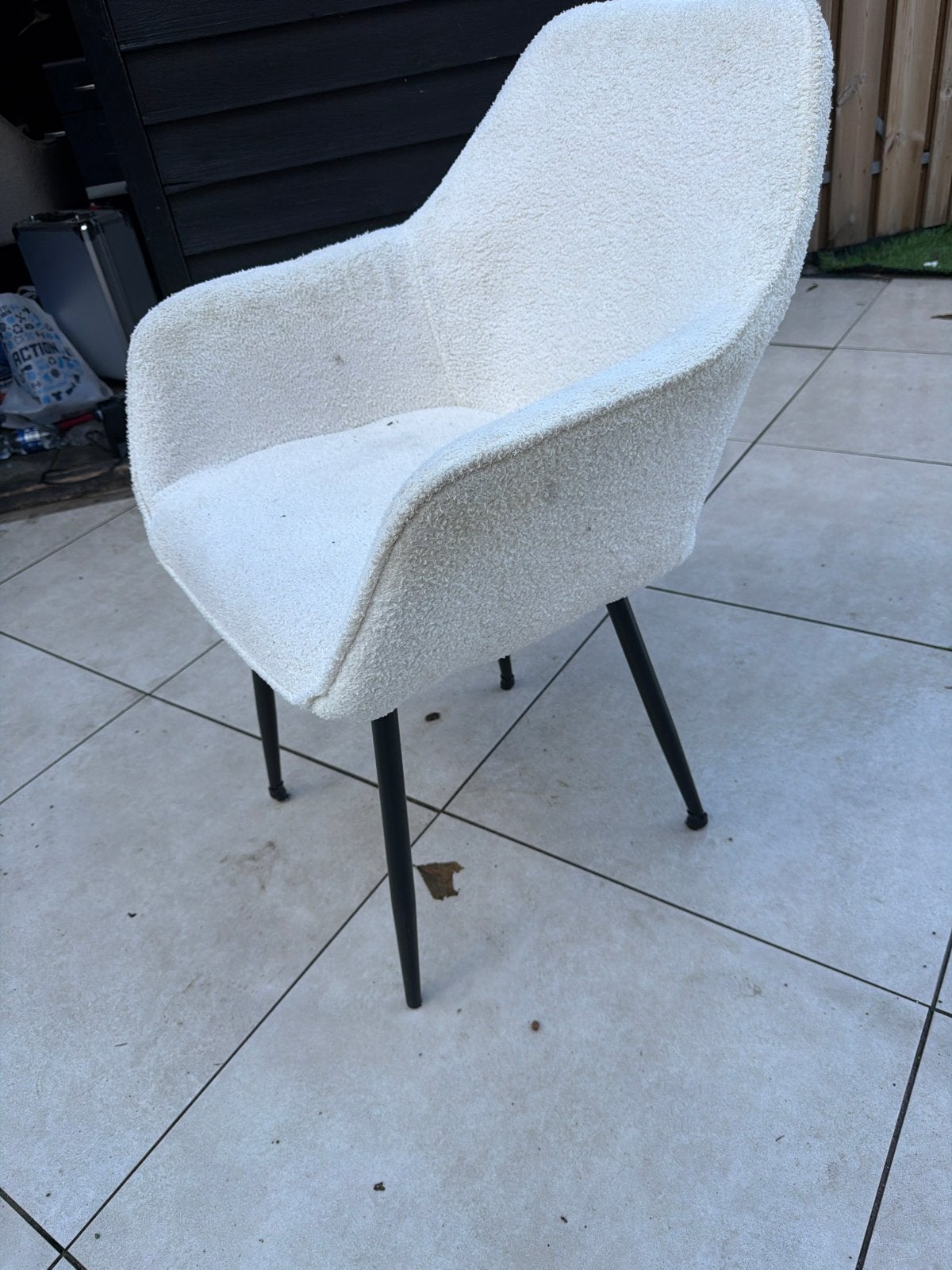 Gratis 2 stoelen, Gebruikt, Twee, Wit, Ophalen of Verzenden