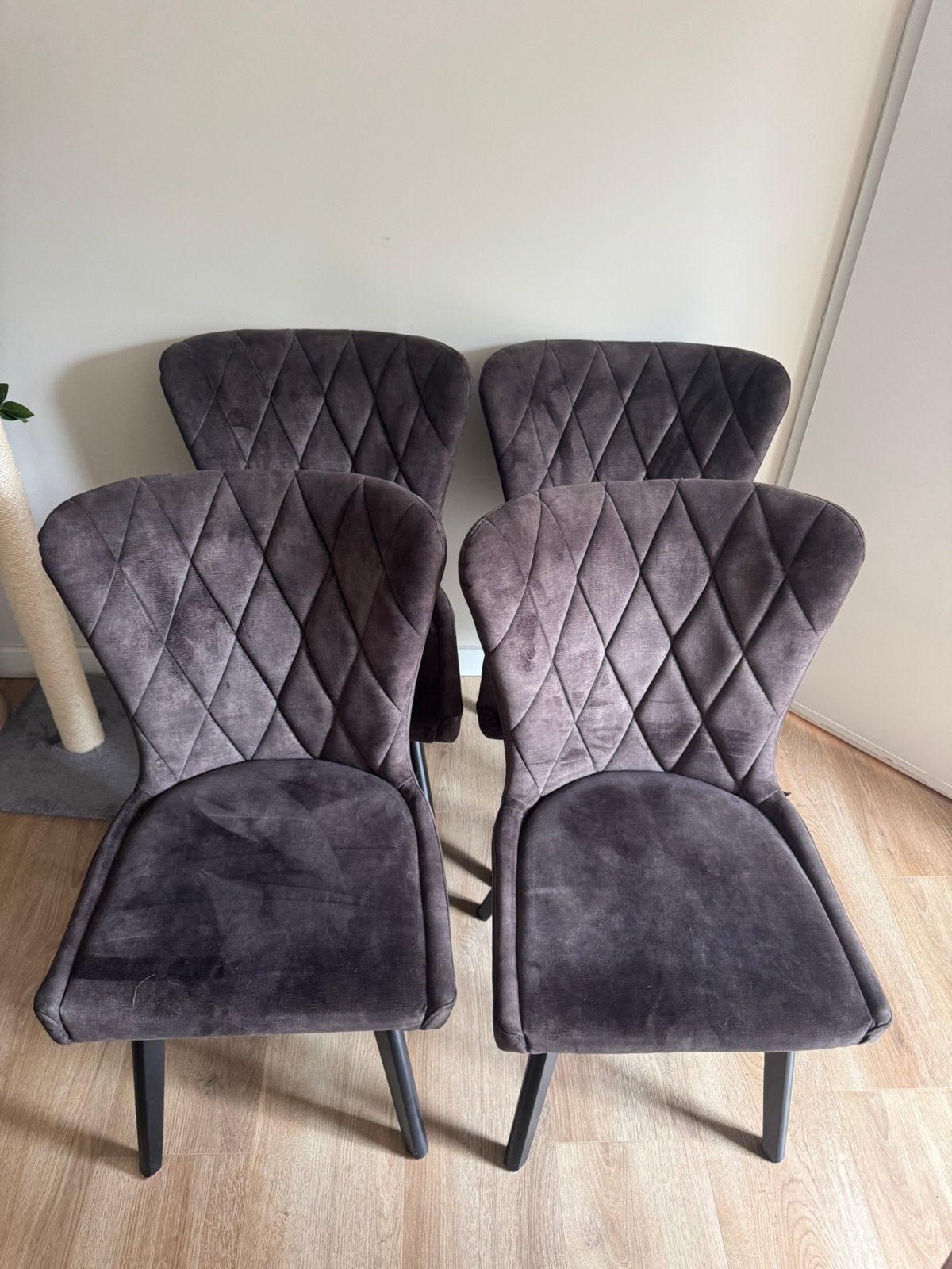 Eetkamer stoelen, Ophalen, UrbanSofa, Bruin, Zo goed als nieuw