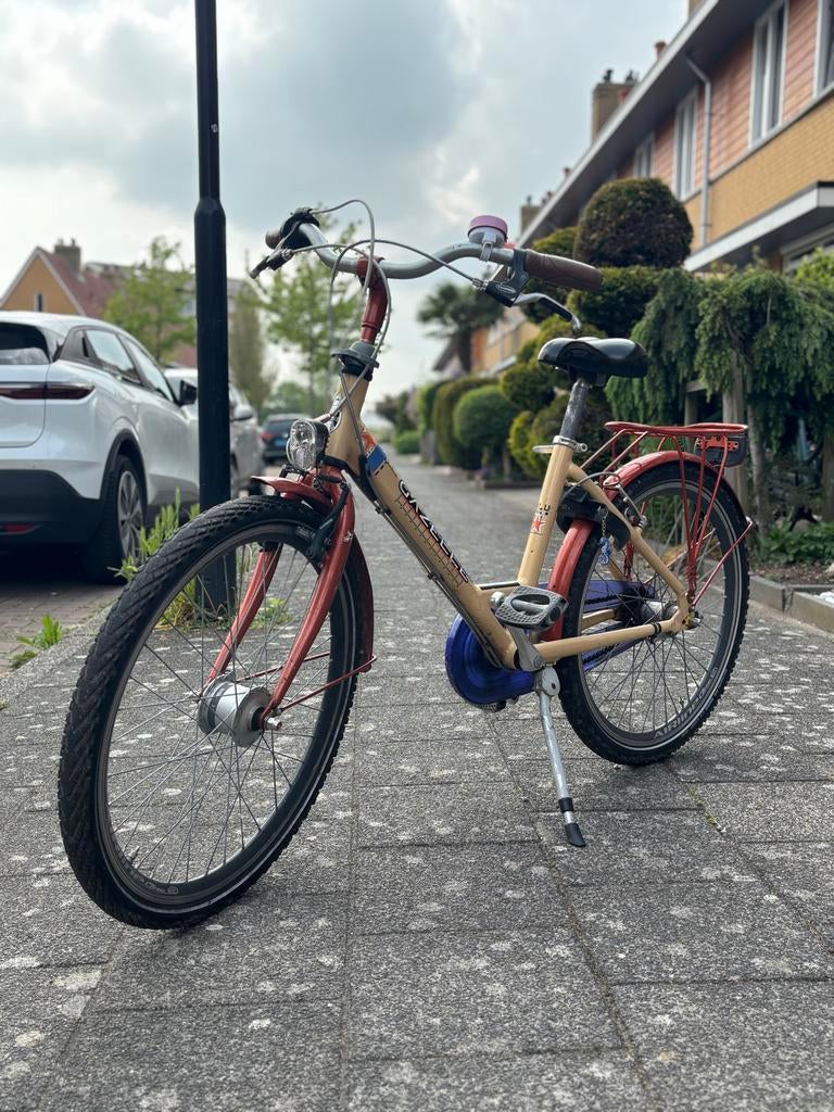 Gazelle kinderfiets met 3 versnellingen, Ophalen, Gebruikt, 24 inch, Versnellingen