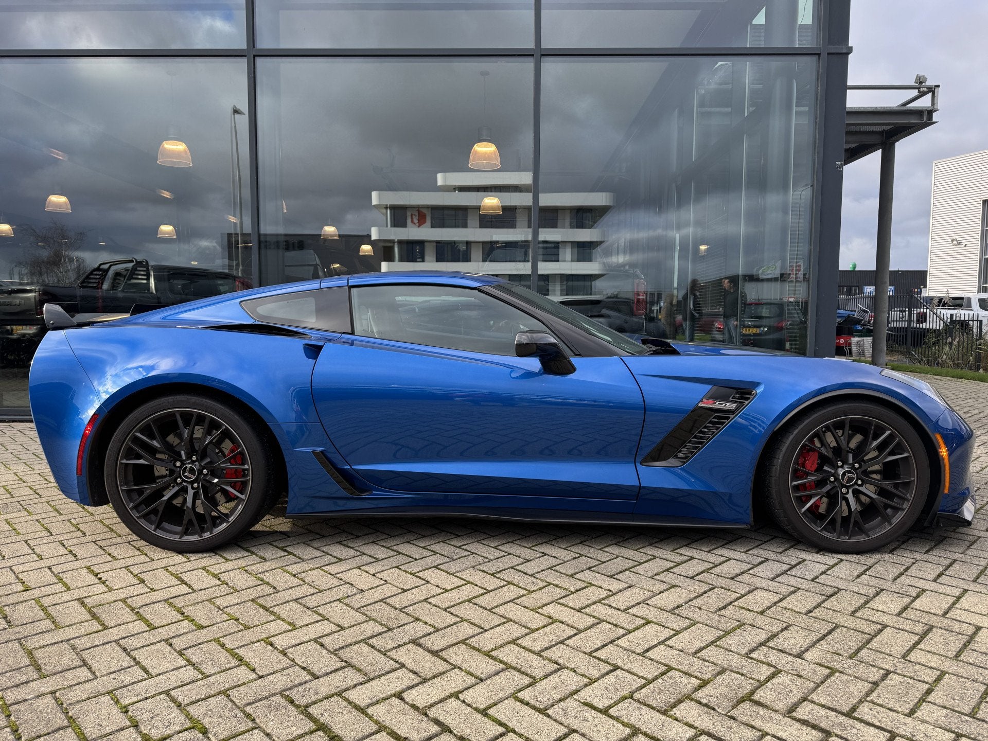 Chevrolet Corvette C7 6.2 Z06 Coupe 3LZ | Competition seats, Auto's, Automaat, Achterwielaandrijving, Gebruikt, Blauw