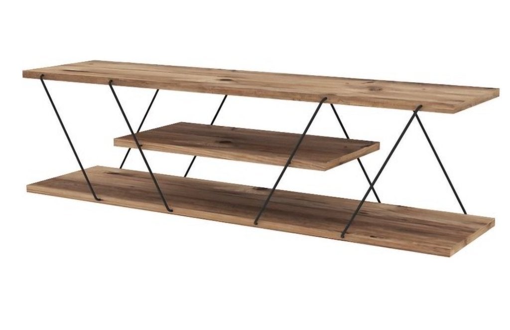 Tv meubel, 100 tot 150 cm, Retro- vintage, Zo goed als nieuw, Minder dan 100 cm