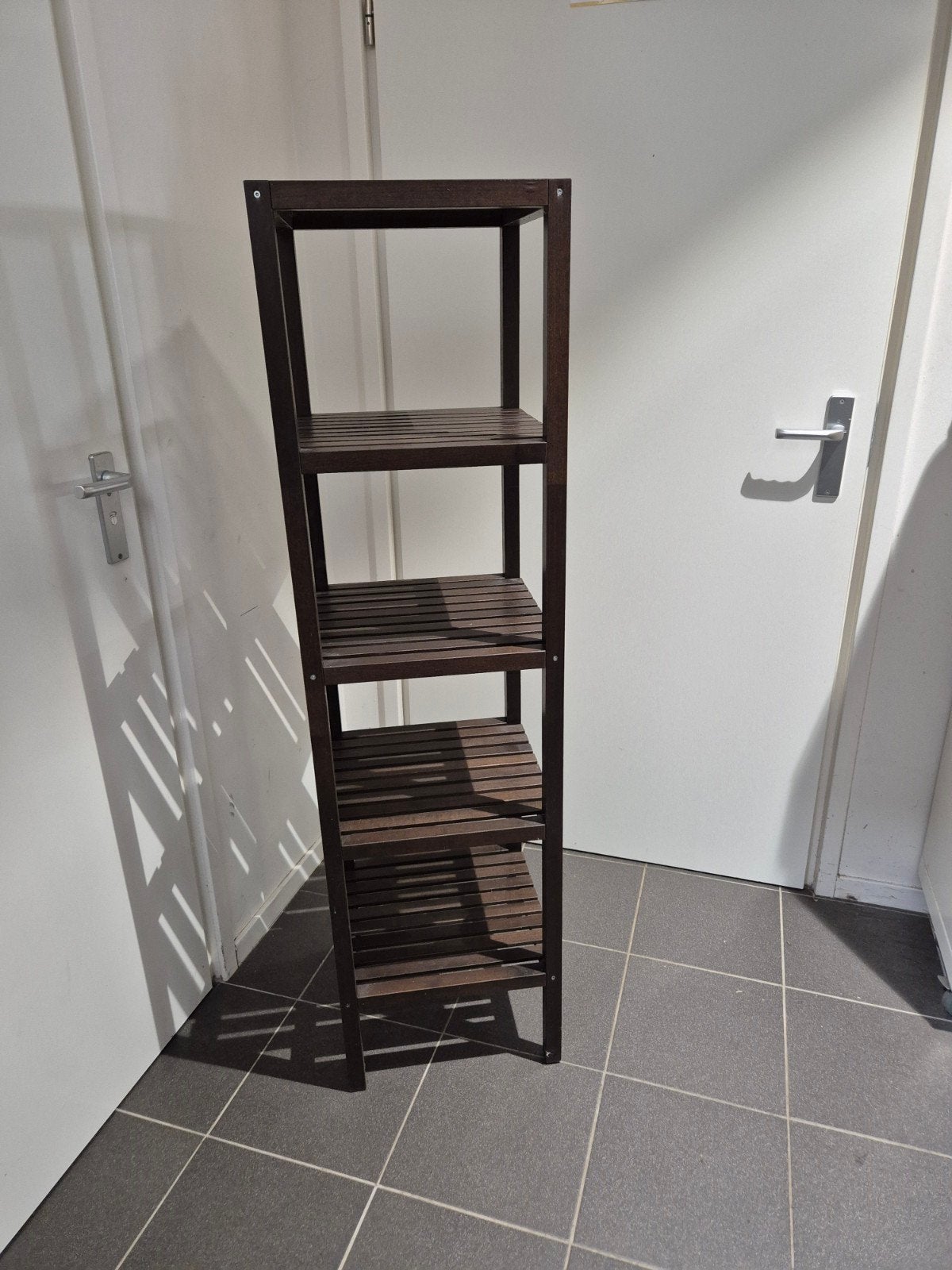 stellingkast rek hout, Ophalen, Onbekend, Zo goed als nieuw, Onbekend