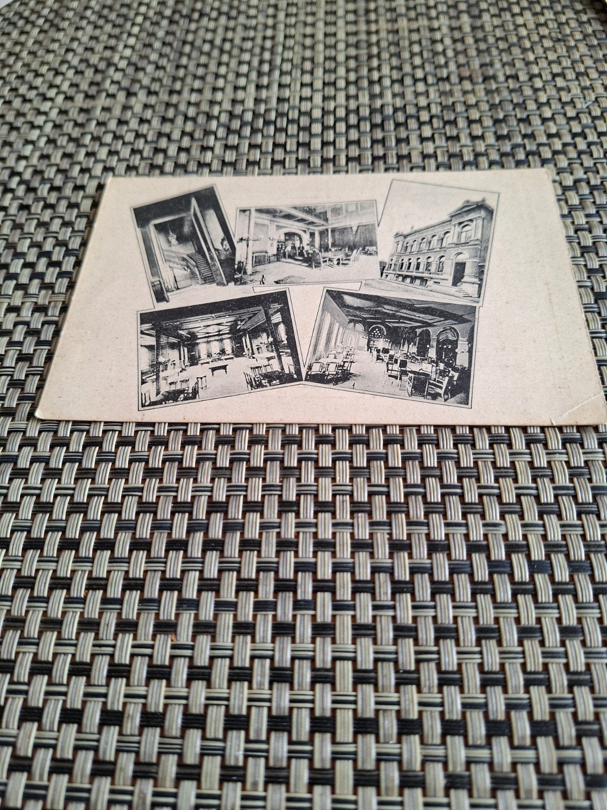 delft   Sociëteit Phoenix - Zeldzaam, Verzamelen, Ophalen of Verzenden, 1920 tot 1940, Ongelopen, Zuid-Holland