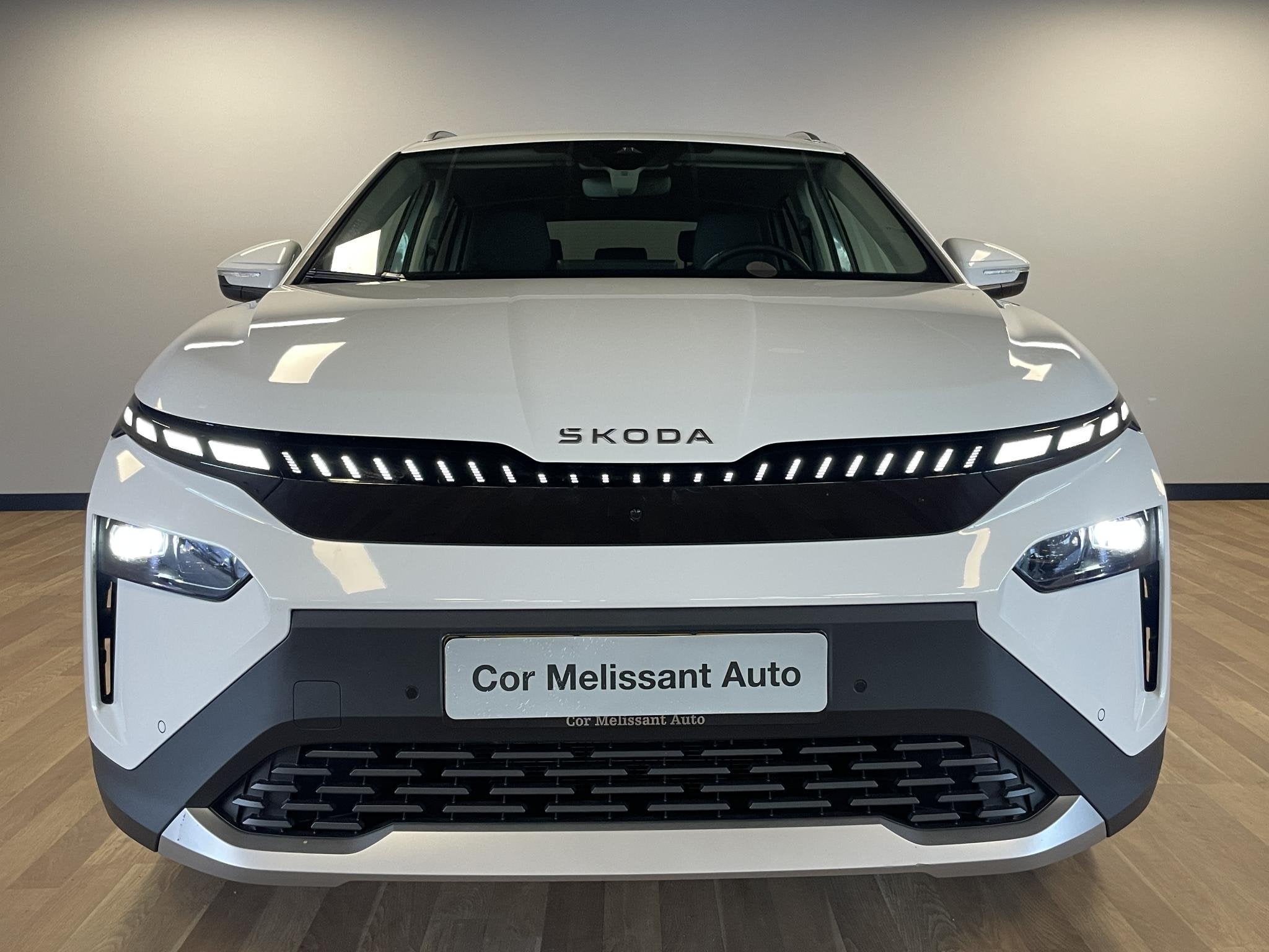 Skoda Elroq 85 Business Edition LED MATRIX/TREKHAAK/CAMERA/S, Auto's, Dealer onderhouden, Achterwielaandrijving, Gebruikt, 82 kWh