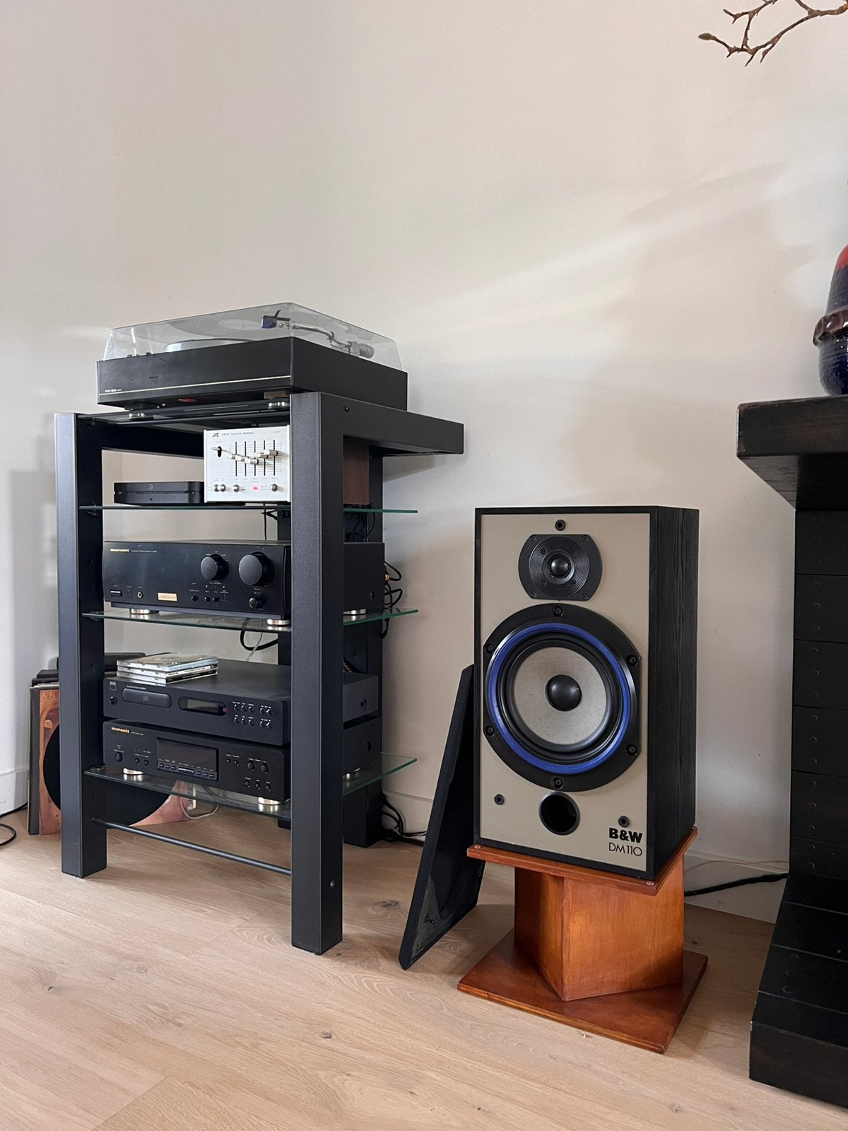 ✅ B&W DM110 in supermooie staat, Ophalen, Stereo speakers, Zo goed als nieuw, 60 tot 120 watt