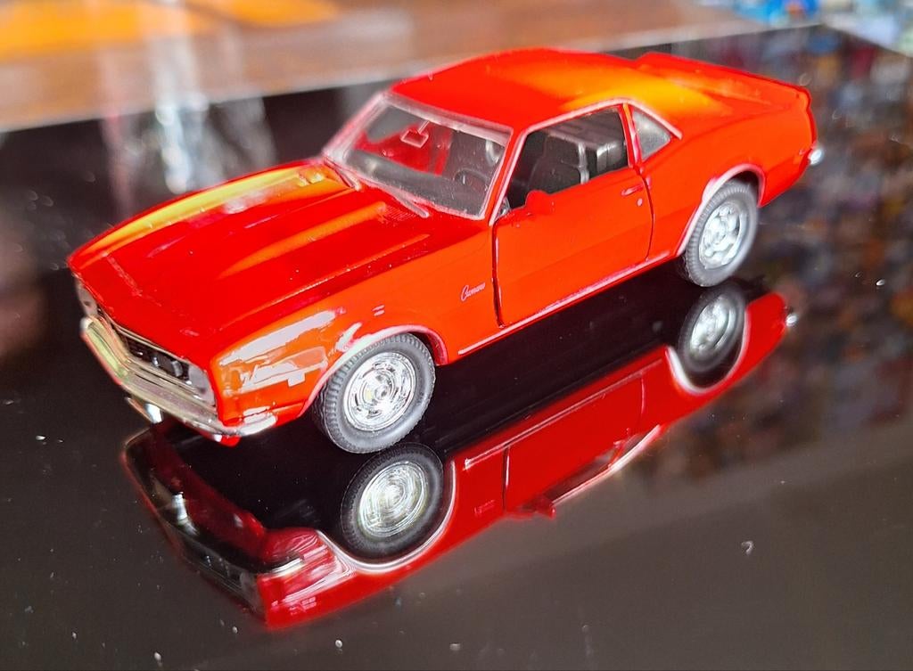 Welly - chevrolet camaro z28, Ophalen of Verzenden, Auto