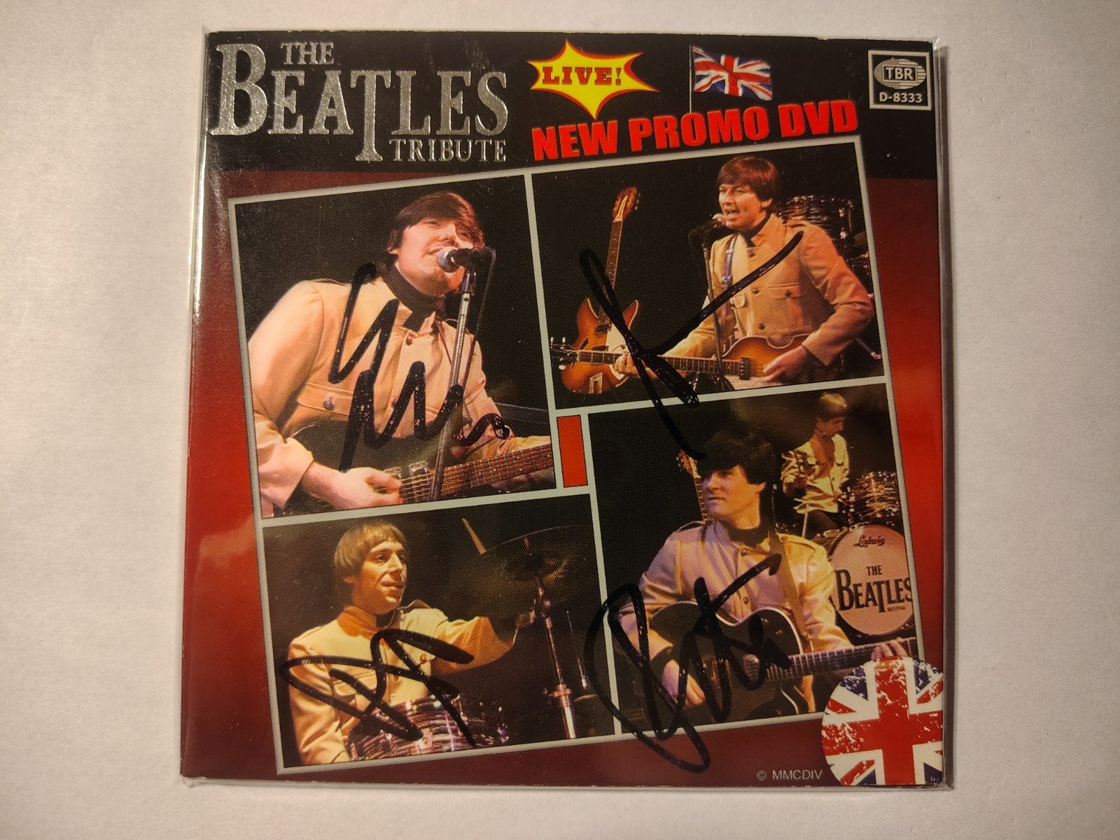 The Beatles Tribute DVD GESIGNEERD, Ophalen of Verzenden, Zo goed als nieuw