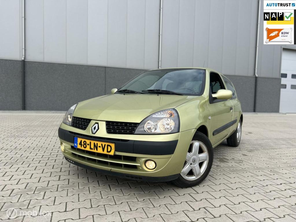 Renault Clio 1.4-16V Privilège/NAP/CRUISE CONTR/AIRCO, Voorwielaandrijving, Handgeschakeld, Automatische klimaatregeling, 955 kg