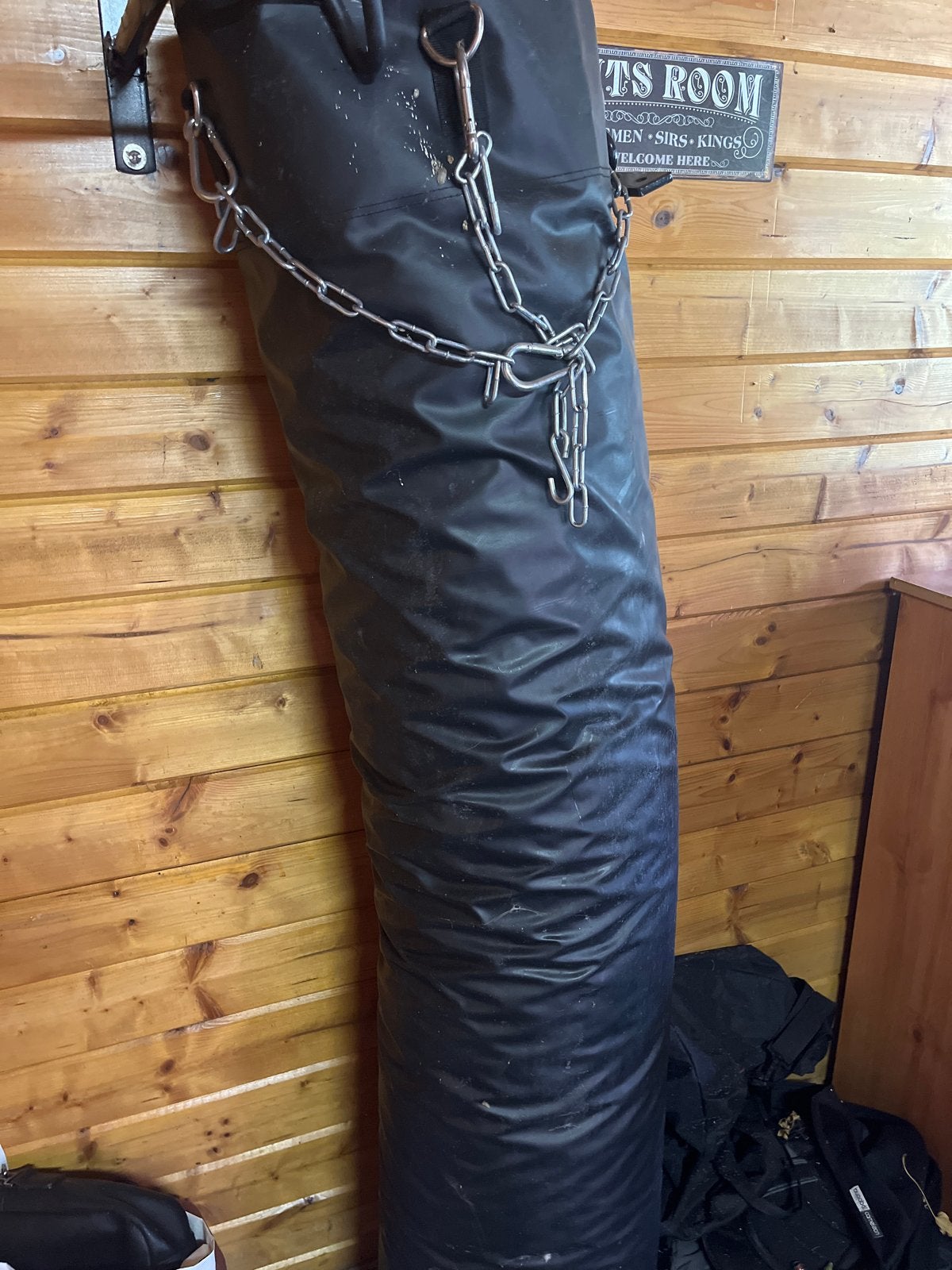 Bokszak 170 cm hoog - heavybag, Ophalen, Gebruikt, Bokszak