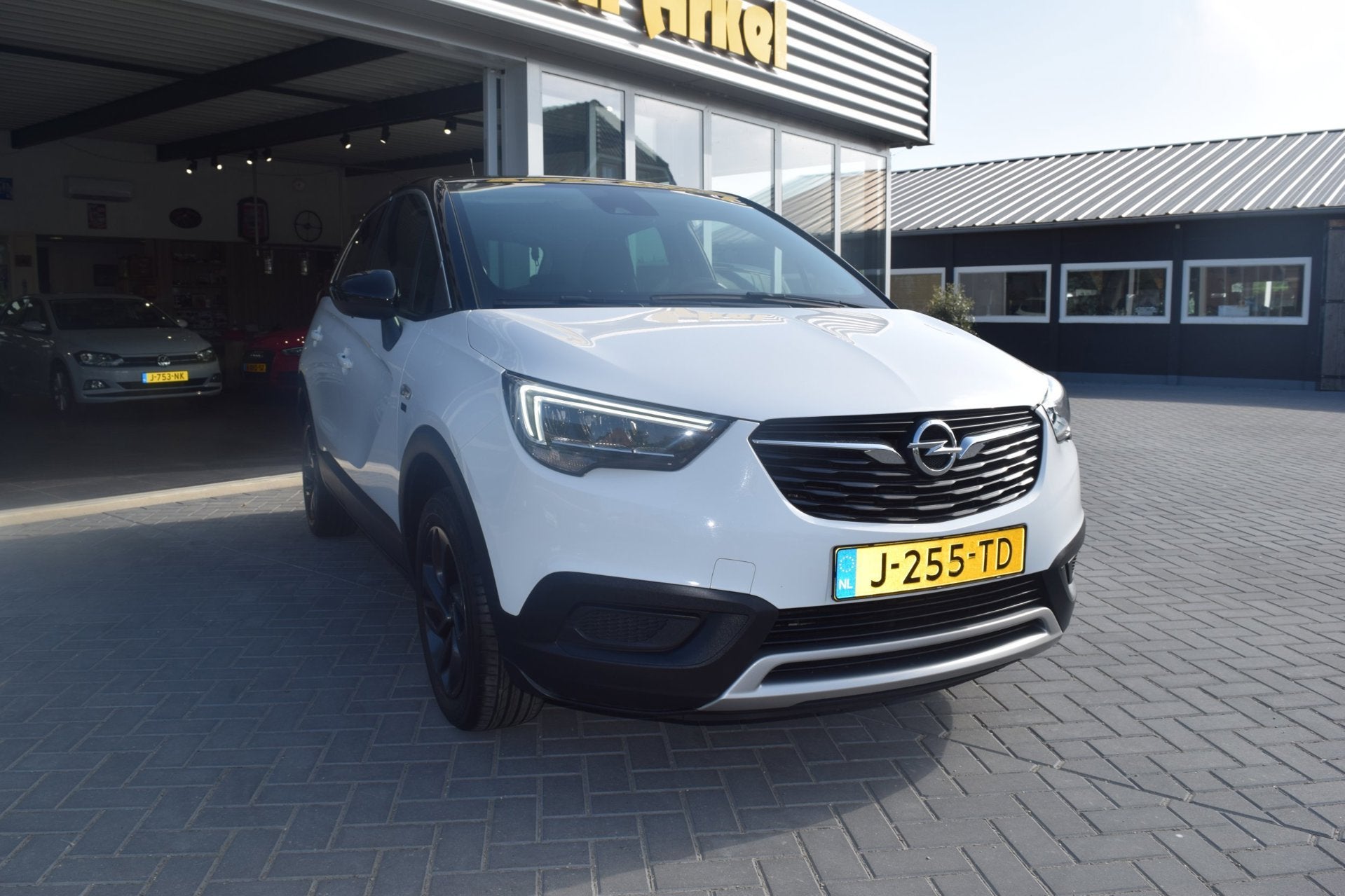 Opel Crossland X 1.2 Turbo Edition 2020, Auto's, Gebruikt, 1199 cc, Wit, Origineel Nederlands