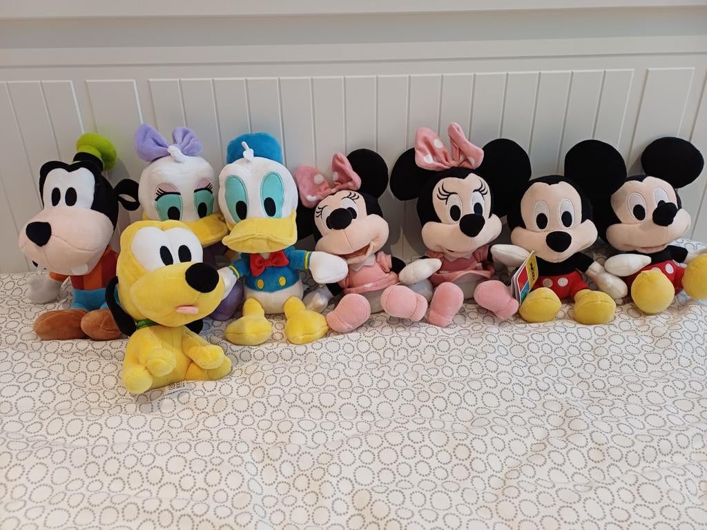 8 Disney knuffels 20 cm prijs per stuk € 2,50, Ophalen, Disney, Disney, Overige typen
