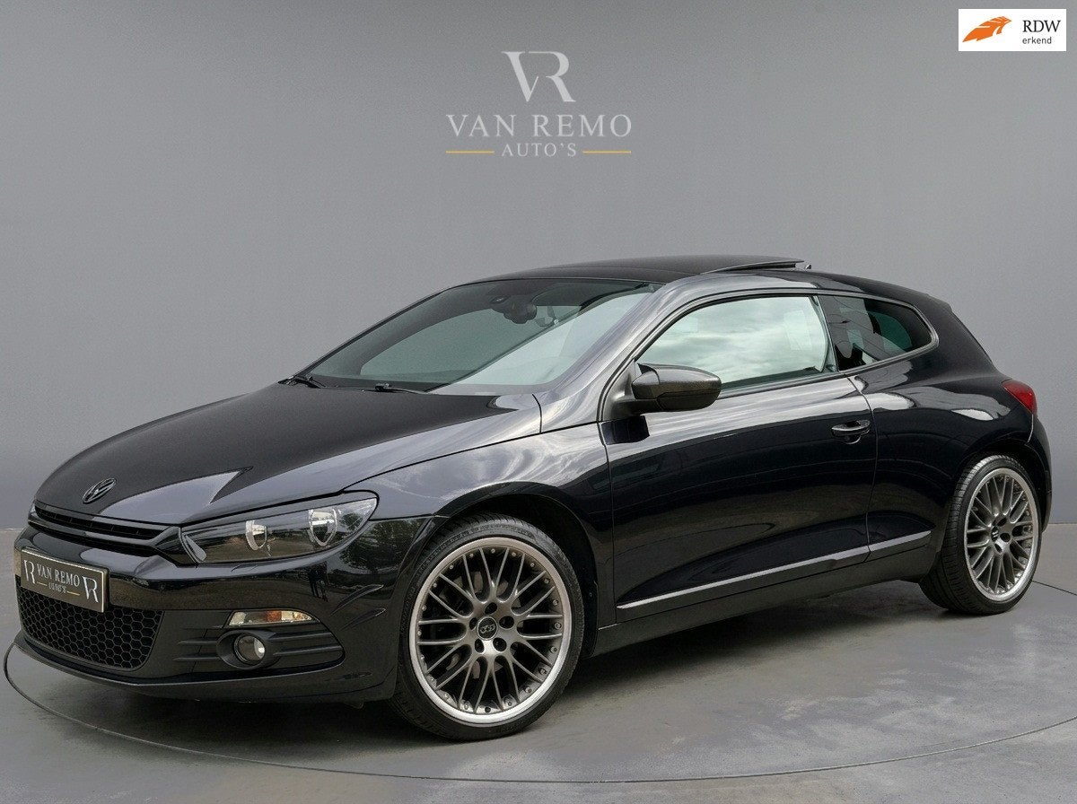 Volkswagen Scirocco 2.0 TSI|Clima|Cruise|Stoelvw|Carplay|Pan, Auto's, Gebruikt, Zwart, 4 cilinders, 1984 cc