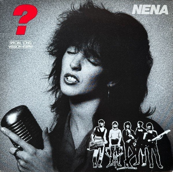 MAXI-SINGLE - NENA - Fragezeichen - ? - Nena – ?, Ophalen of Verzenden, Zo goed als nieuw, EP, Poprock