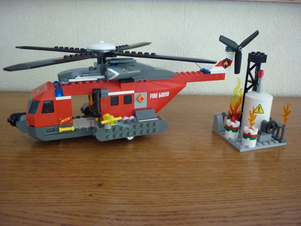 Lego City 60010 – Brandweerhelikopter, City, Lego, Ophalen of Verzenden, Zo goed als nieuw