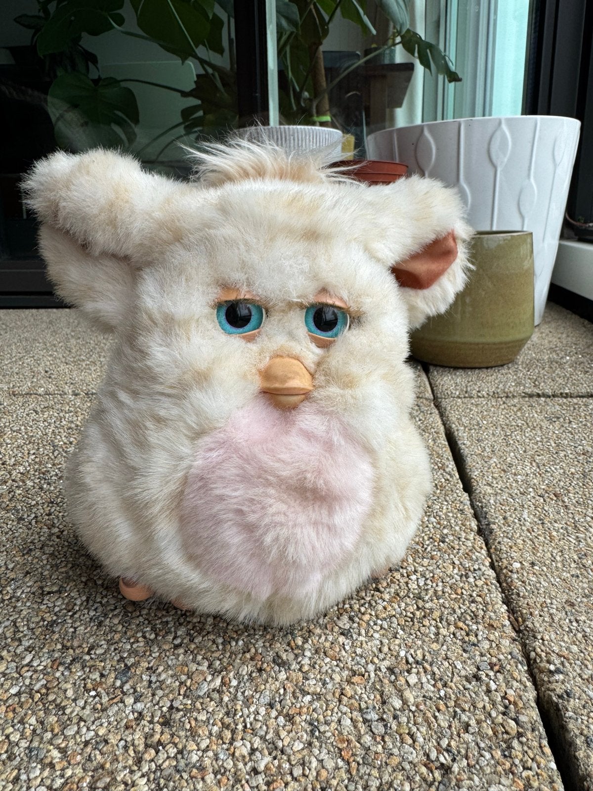Furby ‘Marshmallow - Suger Snow’ 2005 - Defect, Verzenden, Gebruikt, Jongen of Meisje