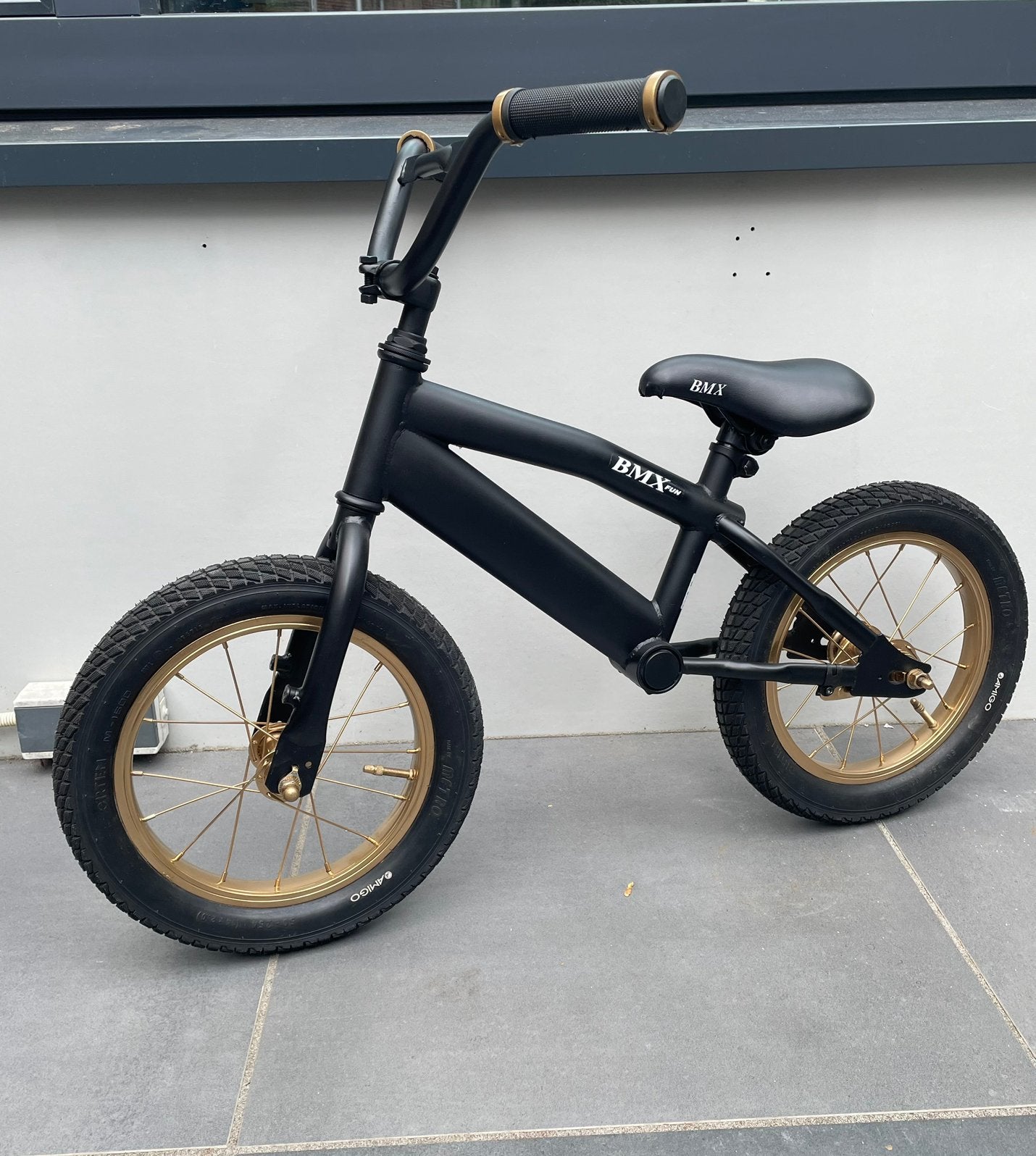 BMX Loopfiets, Fietsen en Brommers, Fietsen | Crossfietsen en BMX, Ophalen, Zo goed als nieuw, Staal, Minder dan 16 inch