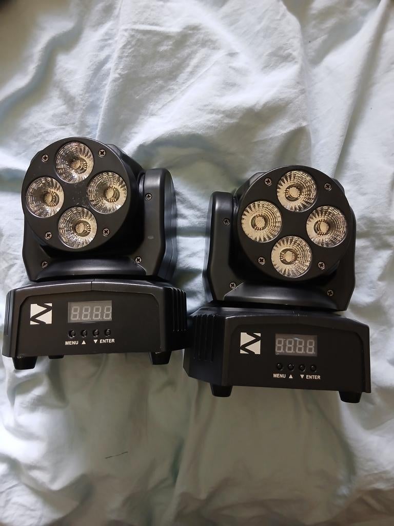 Moving head, Ophalen, Gebruikt, Licht, Geluidgestuurd
