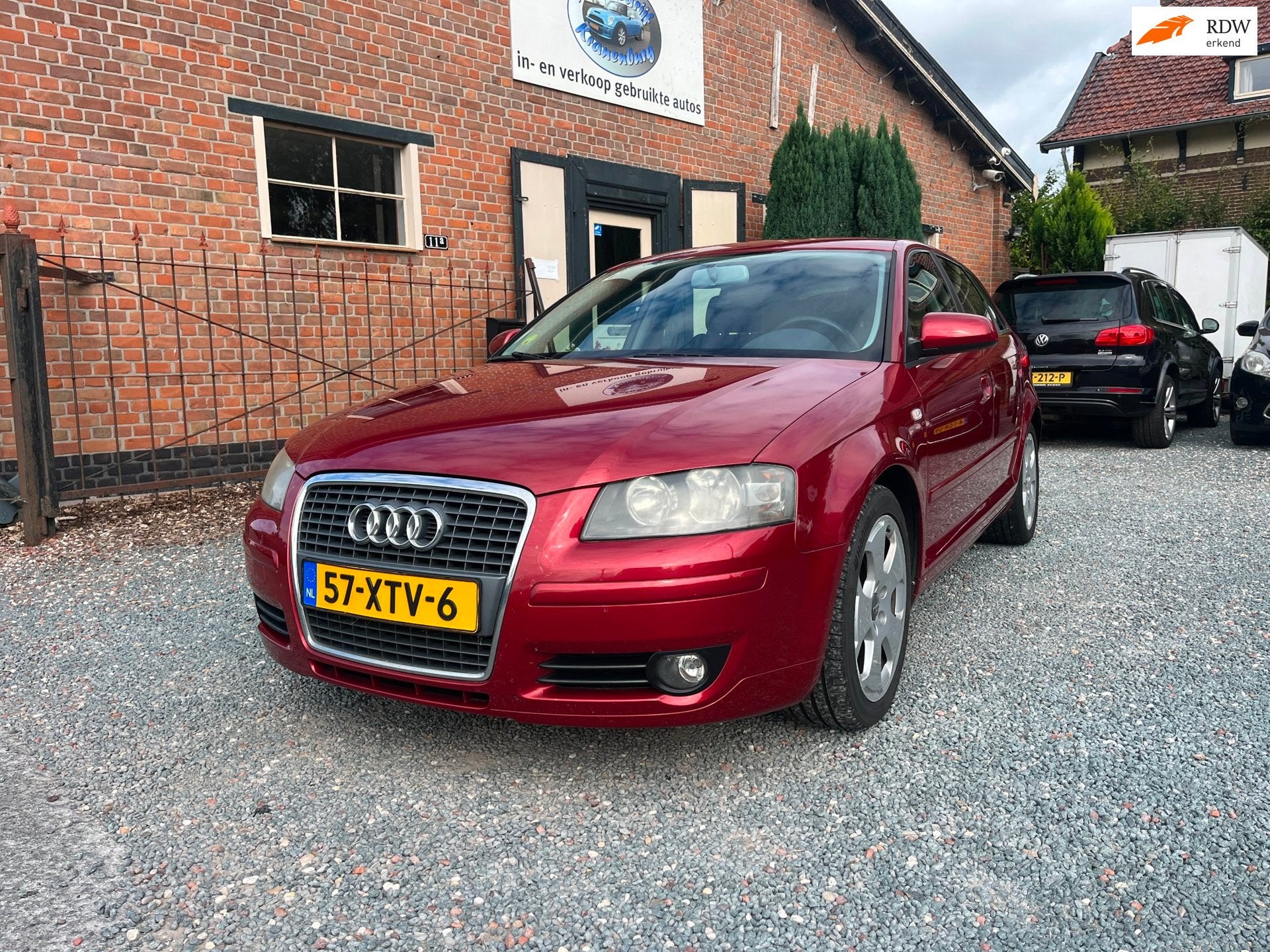 Audi A3 Sportback 1.8 TFSI Attraction ( Climate controle + A, 1345 kg, Stof, Gebruikt, Zwart