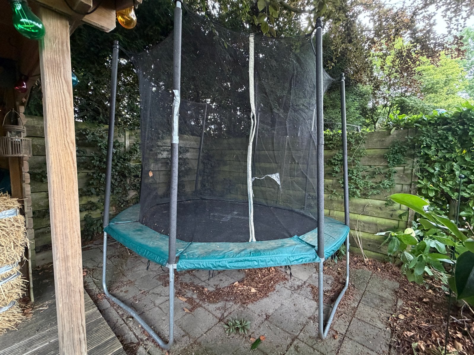 Decathlon Domyos 300 Trampoline - 5 jaar oud, Ophalen, Gebruikt