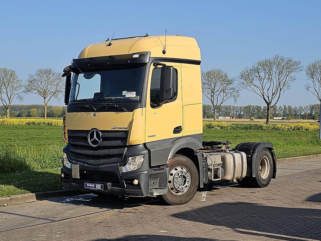 MERCEDES-BENZ ACTROS 1843 LS retarder pto+hydr., Automaat, Euro 6, 428 pk, Bedrijf