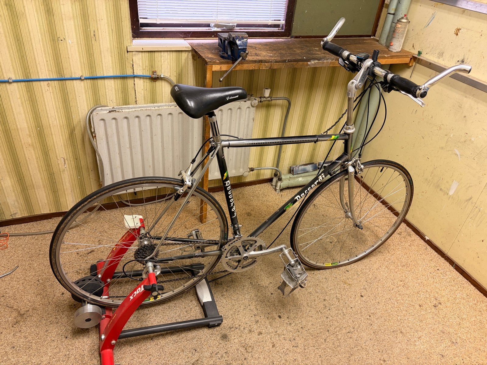 Daccordi Racefiets - Vintage Italiaans vakmanschap maat 55, 28 inch, Gebruikt, 53 tot 57 cm, Ophalen