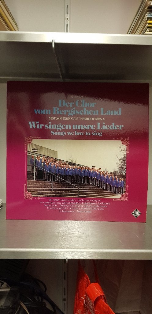 Der Chor vom Bergischen Land - Wir singen unsere Lieder 105, LP, Overige componisten, Modernisme tot heden, Ophalen of Verzenden