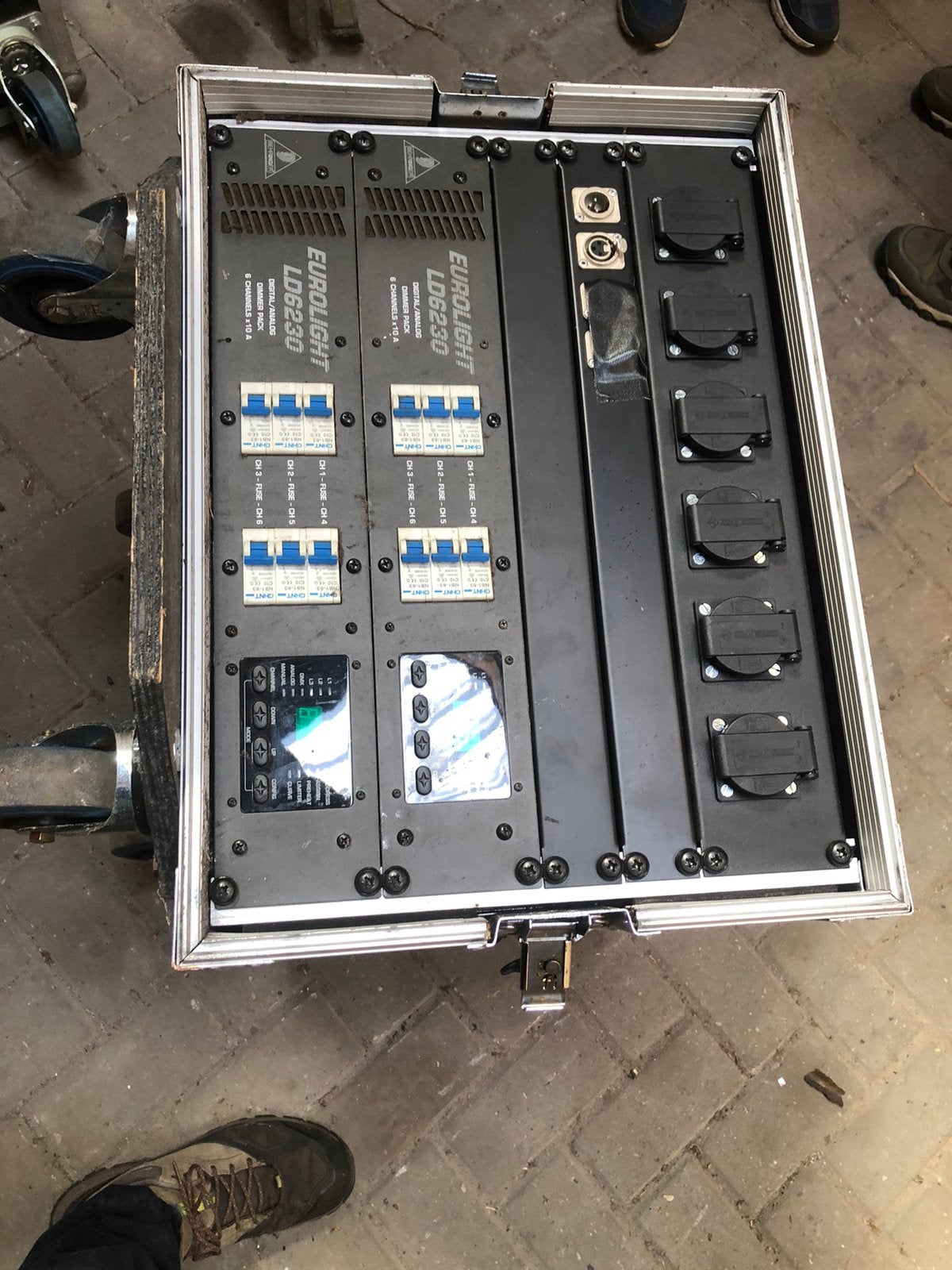 Dimmerpack 12 kanaals, Ophalen, Gebruikt, Licht