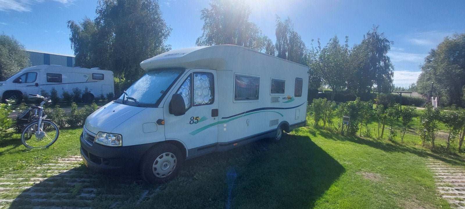 chausson welcome Fiat motor ,2.3 diesel ,2003 Ruime en comfo, Caravans en Kamperen, Campers, Koelkast, Standaard zit, Ringverwarming