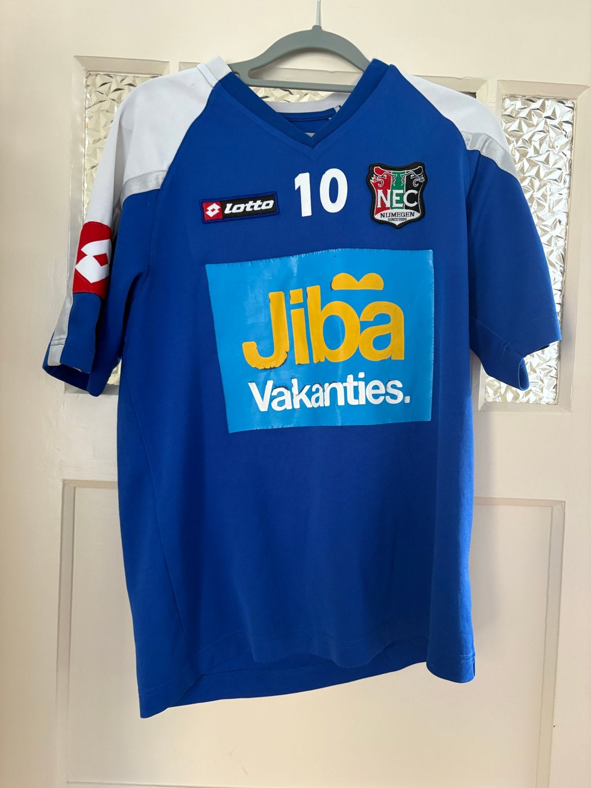 Worn trainingsshirt NEC Said Boutahar 2006-2007, Maat M, Ophalen of Verzenden, Gebruikt, Shirt