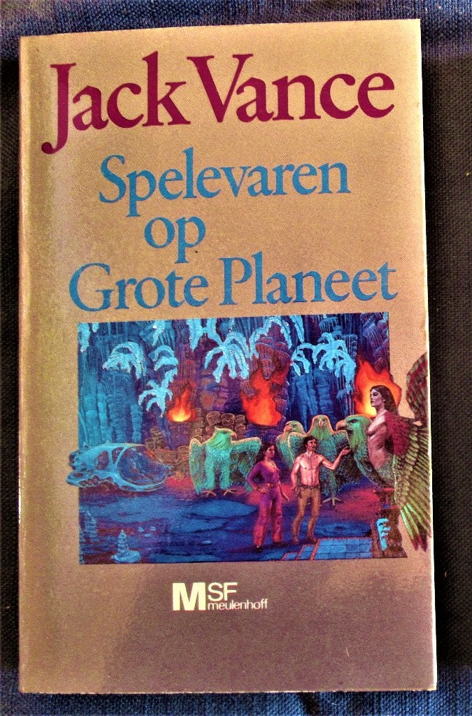 Jack Vance = spelevaren op De Grote Planeet, Boeken, Science fiction, Ophalen of Verzenden, Zo goed als nieuw, Jack Vance
