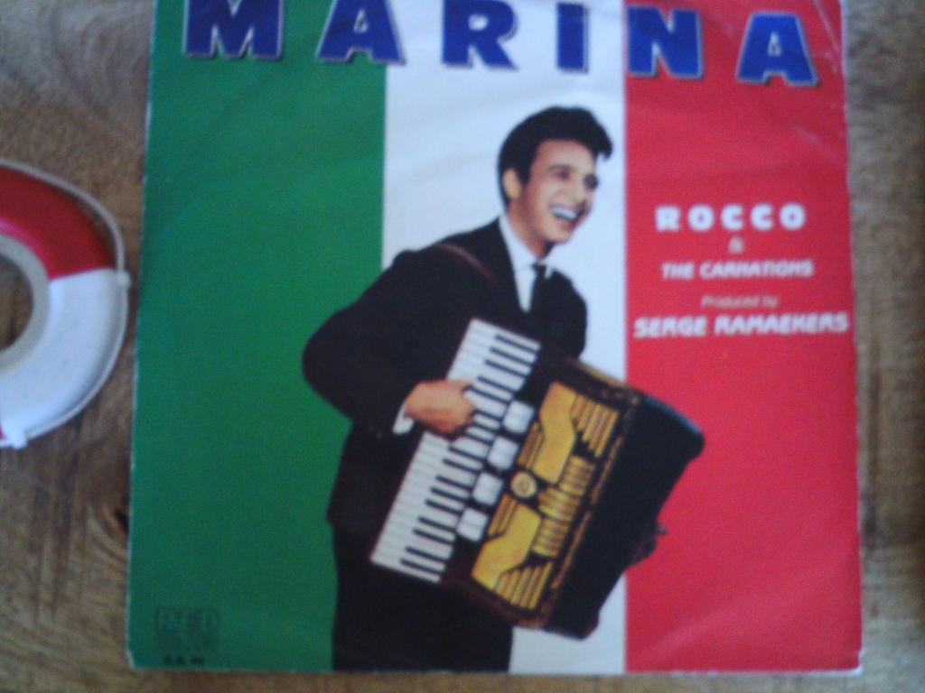 rocco granata -- oude + nieuwe versie -- marina  14mei, Wereldmuziek, 7 inch, Single, Ophalen of Verzenden