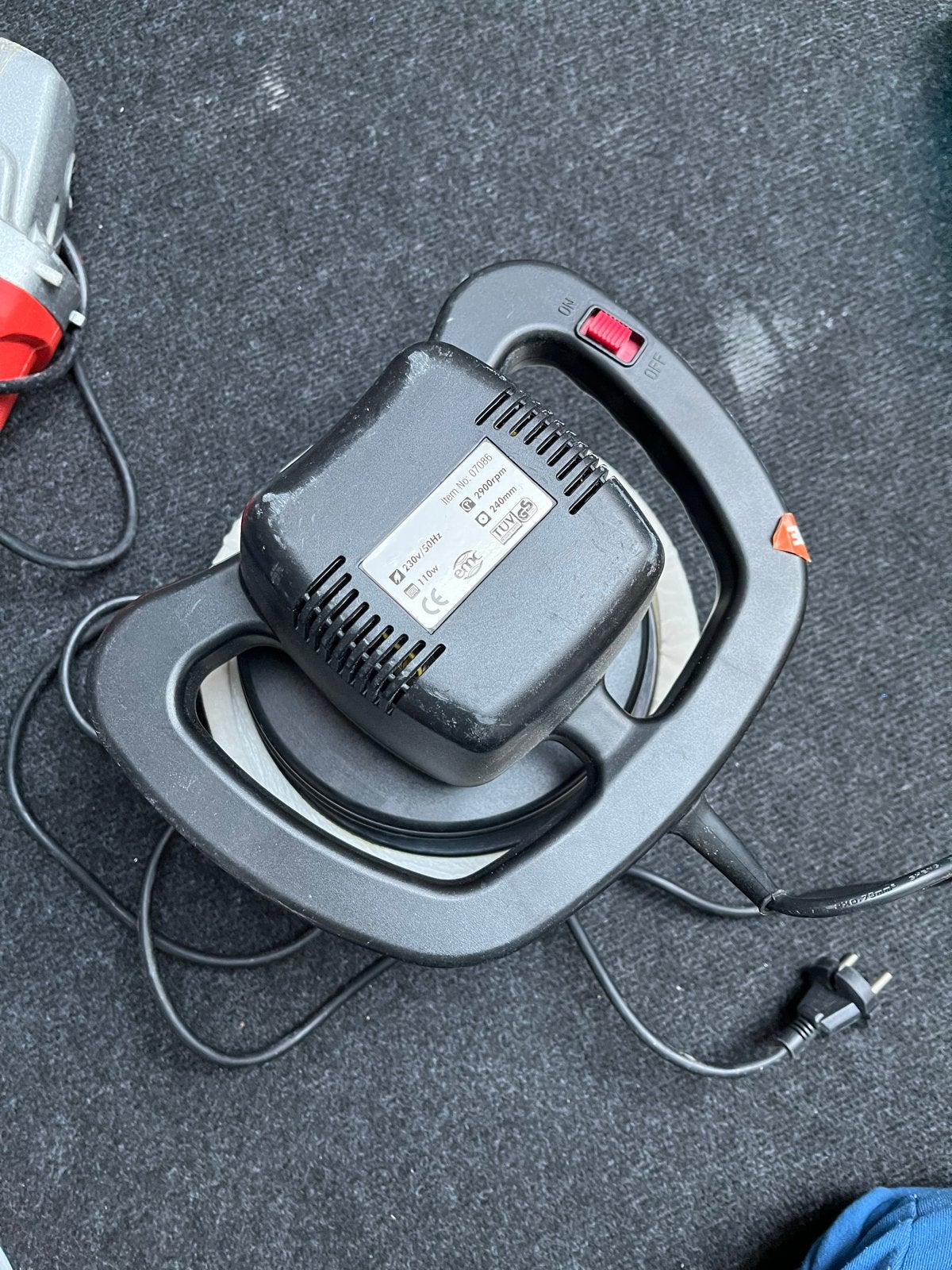 Car Point Polijstmachine 1200W - Gebruikt, Ophalen, Gebruikt