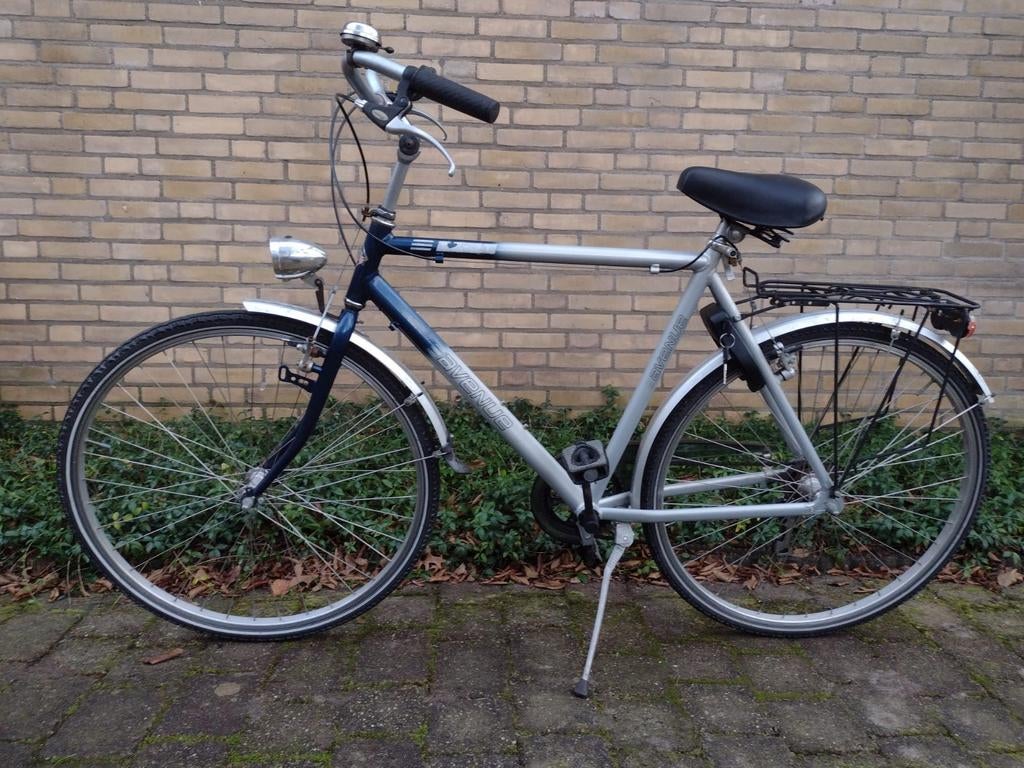 Avenue herenfiets, 28 inch en geschikt vanaf 1.75 m, Fietsen en Brommers, Fietsen | Heren | Herenfietsen, Gebruikt, Velgrem, Versnellingen