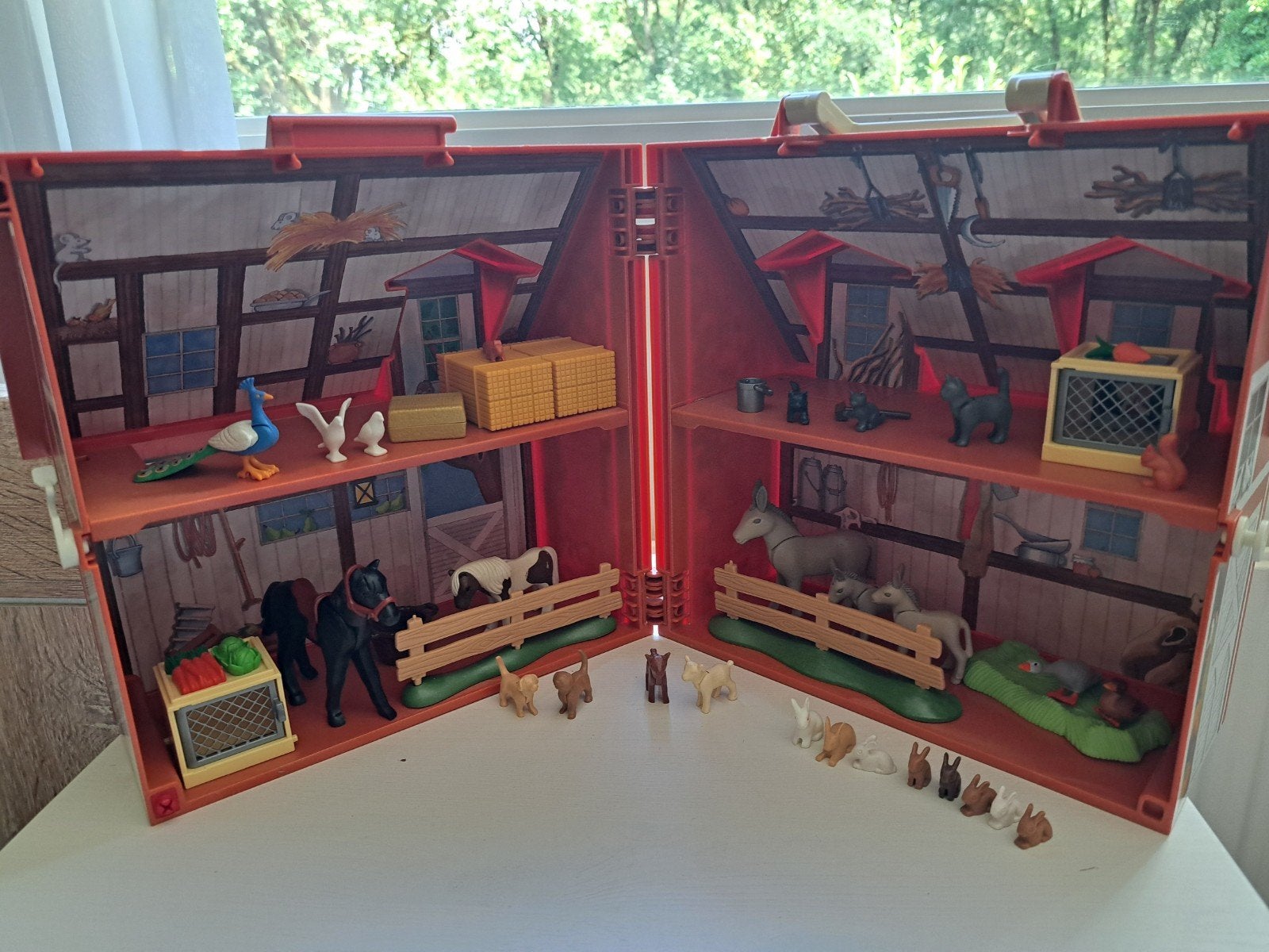 Playmobiel boerderij, Ophalen, Complete set, Overige typen, Zo goed als nieuw