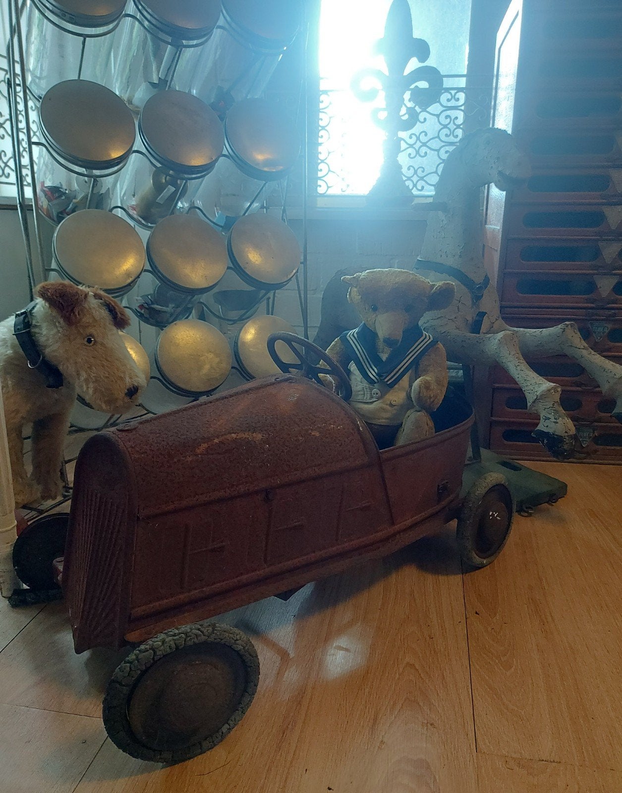 antieke Bing teddybeer 47 cm groot, Antiek en Kunst, Ophalen of Verzenden