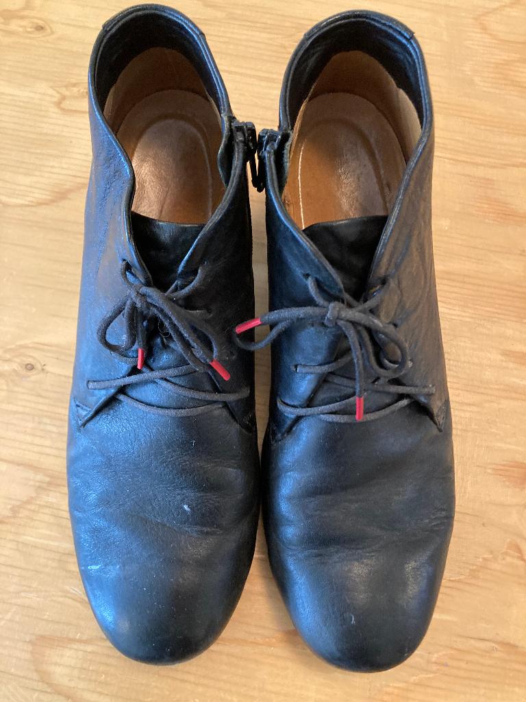 Think! leren veterschoenen zwart 39, Kleding | Dames, Schoenen, Schoenen met lage hakken, Zwart, Think!, Ophalen of Verzenden