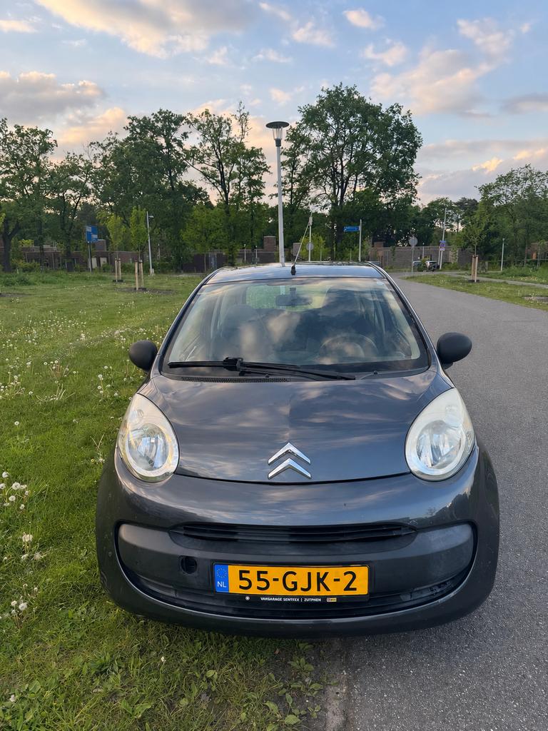 Citroën C1 1.0 3-DRS 2008 Grijs, Auto's, Voorwielaandrijving, 4 stoelen, C1, 68 pk