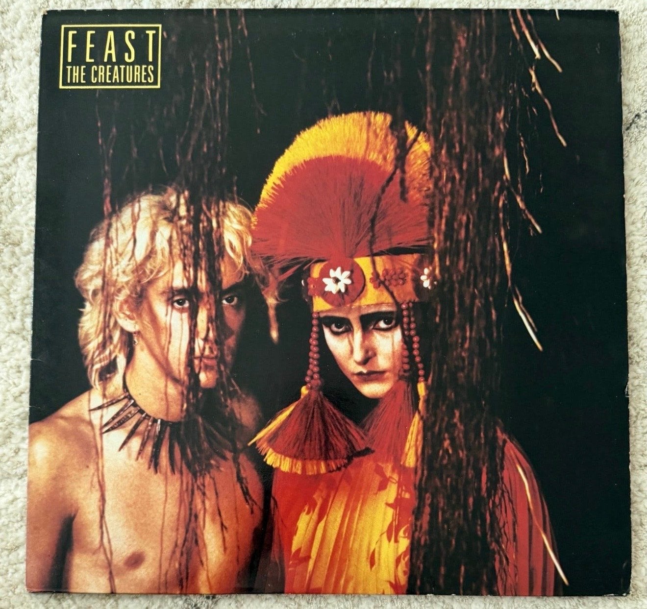 The Creatures - Feast LP (1983) Siouxsie Sioux, Cd's en Dvd's, LP, Gebruikt, New wave, Ophalen of Verzenden