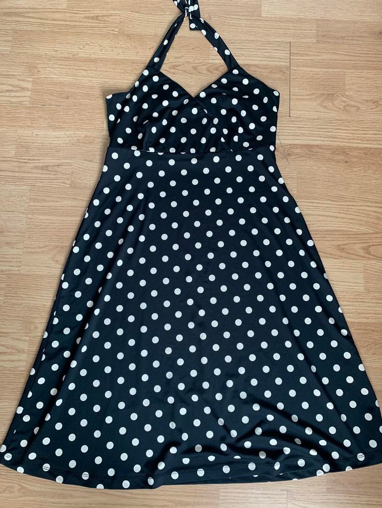 Mooie king Louie Jurk maat L, Kleding | Dames, Jurken, Ophalen of Verzenden, Zo goed als nieuw, Maat 38/40 (M), Knielengte