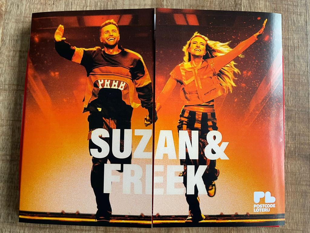 4 tickets zitplaatsen Suzan & Freek Gelredome 25 mei, Tickets en Kaartjes, Concerten | Nederlandstalig, Drie personen of meer
