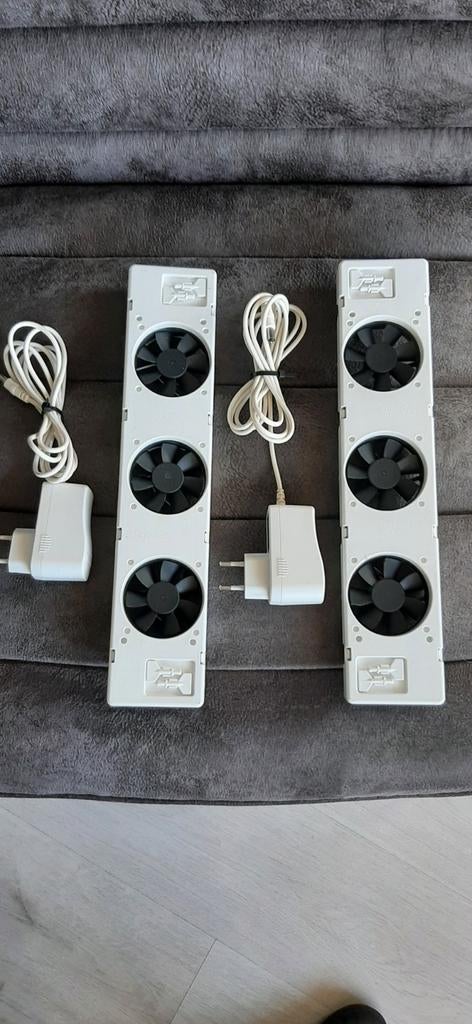Radiatorventilatoren - Zo goed als nieuw, Witgoed en Apparatuur, Ventilatoren, Ophalen of Verzenden, Zo goed als nieuw, Radiatorventilator