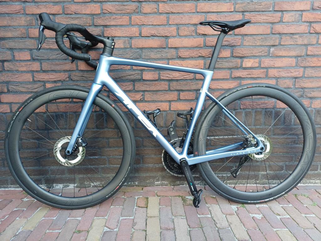 Racefiets carbon maat 56, Fietsen en Brommers, Fietsen | Racefietsen, Carbon, Zo goed als nieuw, Meer dan 20 versnellingen, 53 tot 57 cm