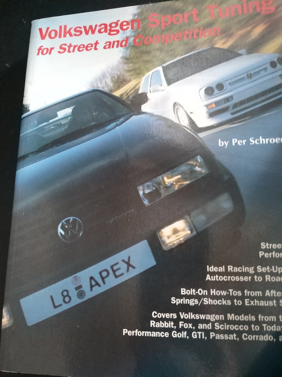 gebonden boek Volkswagen Golf GTI Scirocco Corrado izgst, Ophalen of Verzenden, Zo goed als nieuw, Volkswagen