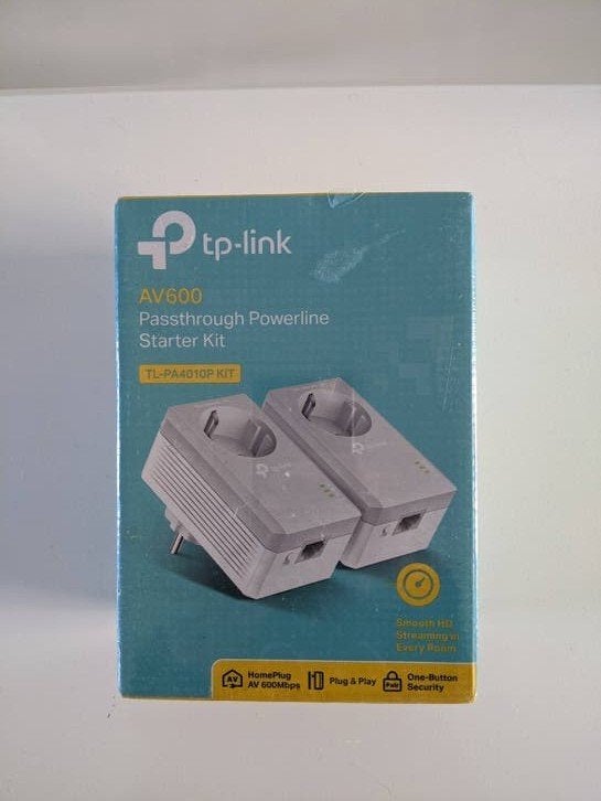 TP link av600 passthrough powerline starter kit tl pa4010p k, Ophalen of Verzenden, Nieuw, Overige typen