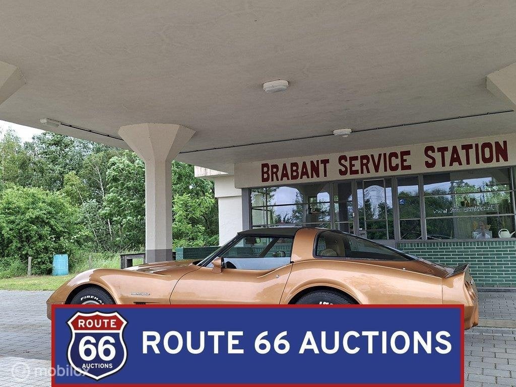 Chevrolet Corvette C3 | 1982 | Route 66 Auctions, Overige carrosserieën, Chevrolet, Zwart, Bedrijf
